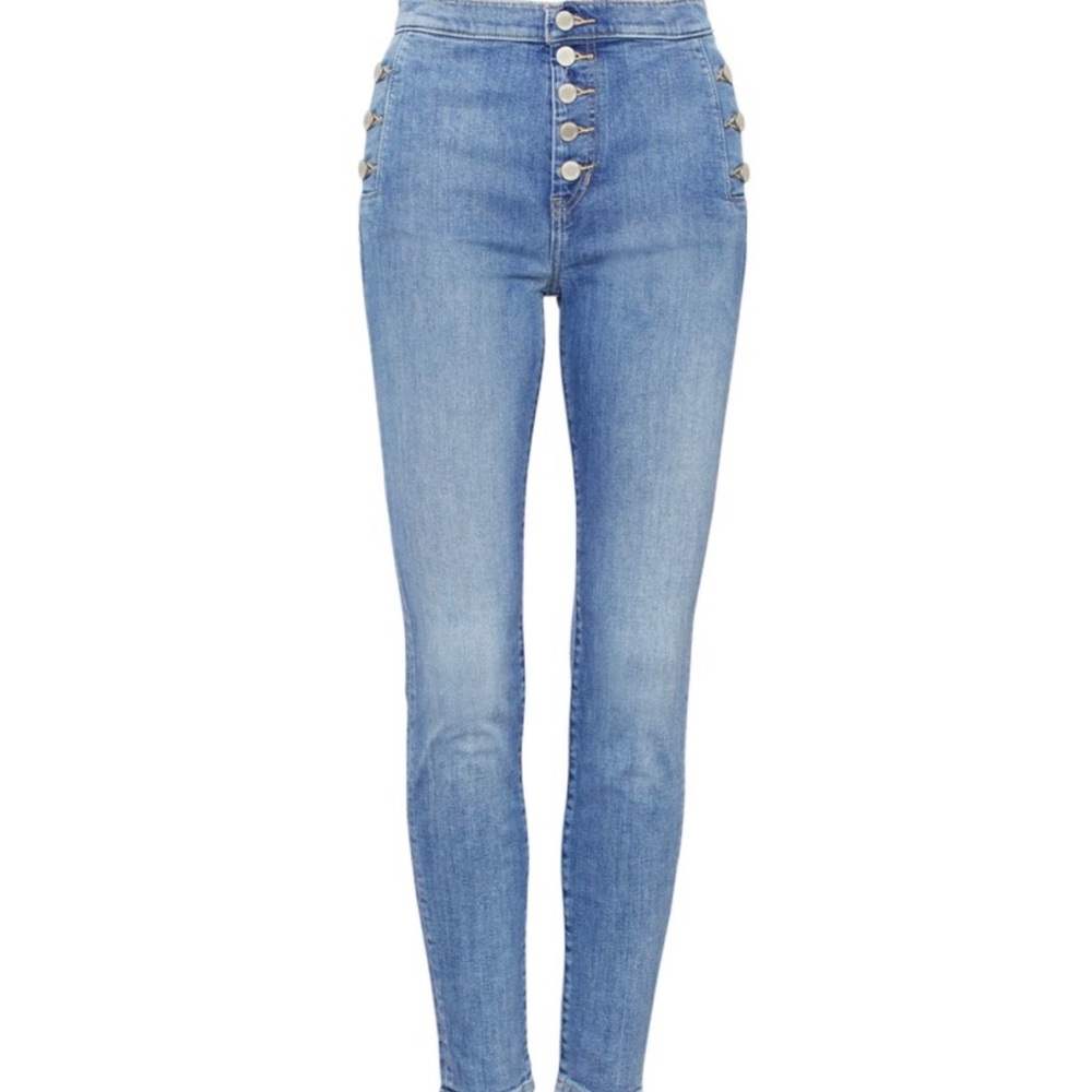 Banana Republic High Rise Skinny Ankle Jean